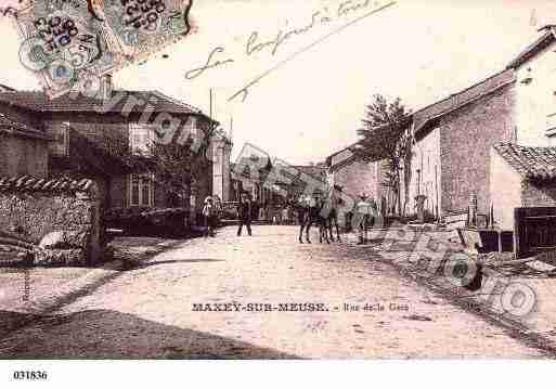 Ville de MAXEYSURMEUSE, carte postale ancienne