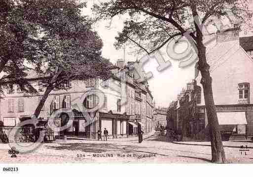 Ville de MOULINS, carte postale ancienne