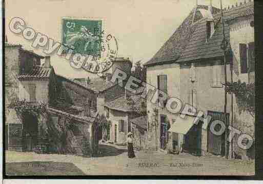 Ville de RIBERAC, carte postale ancienne