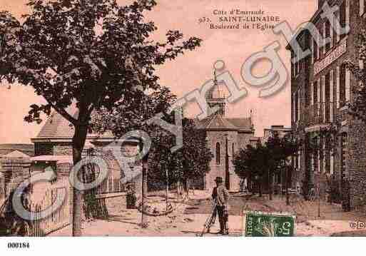 Ville de SAINTLUNAIRE, carte postale ancienne