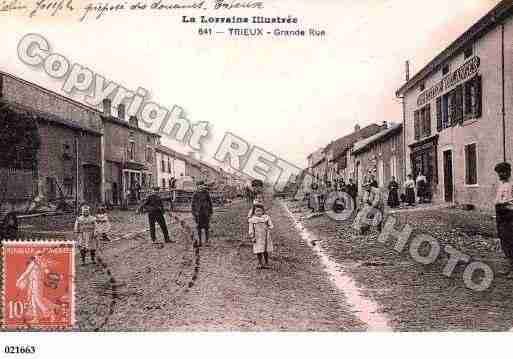 Ville de TRIEUX, carte postale ancienne