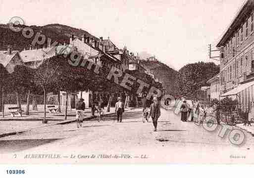 Ville de ALBERTVILLE, carte postale ancienne