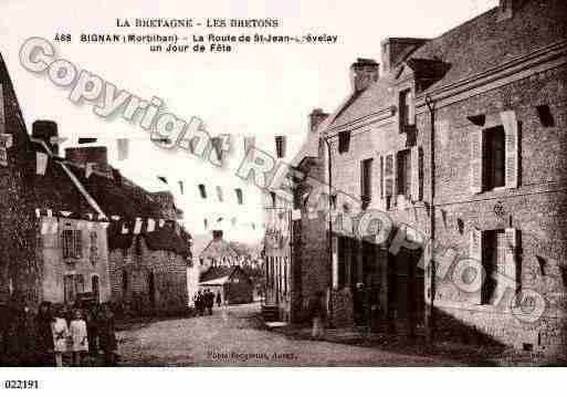 Ville de BIGNAN, carte postale ancienne