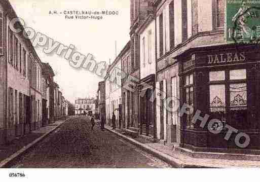 Ville de CASTELNAUDEMEDOC, carte postale ancienne