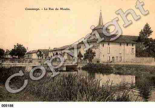 Ville de CONSENVOYE, carte postale ancienne