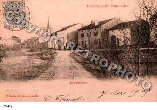 Ville de DAMELEVIERES, carte postale ancienne