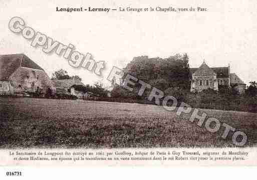 Ville de LONGPONTSURORGE, carte postale ancienne