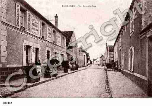 Ville de RECLOSES, carte postale ancienne