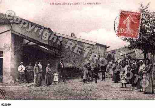 Ville de RIBEAUCOURT, carte postale ancienne