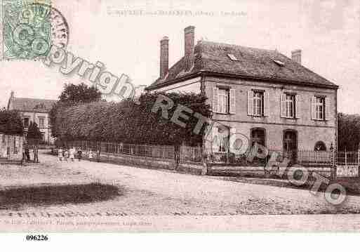 Ville de SAINTMAURICELESCHARENCEY, carte postale ancienne