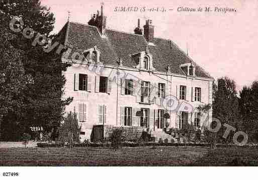 Ville de SIMARD, carte postale ancienne