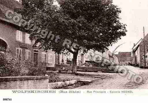 Ville de WOLFSKIRCHEN, carte postale ancienne