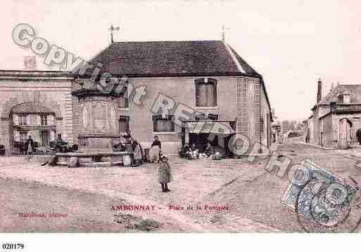 Ville de AMBONNAY, carte postale ancienne