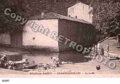 Ville de CHAMPIGNEULLES, carte postale ancienne