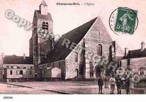 Ville de CHOISYENBRIE, carte postale ancienne