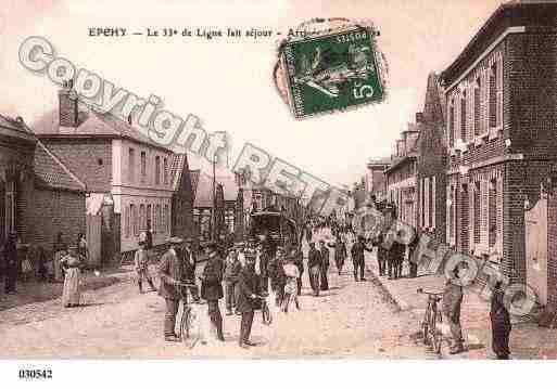 Ville de EPEHY, carte postale ancienne