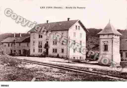 Ville de FINS(LES), carte postale ancienne