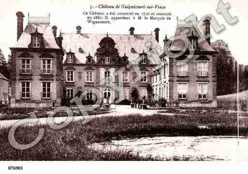 Ville de GUIGNICOURTSURVENCE, carte postale ancienne