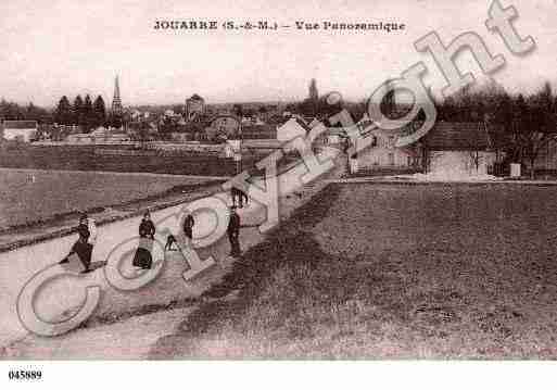 Ville de JOUARRE, carte postale ancienne