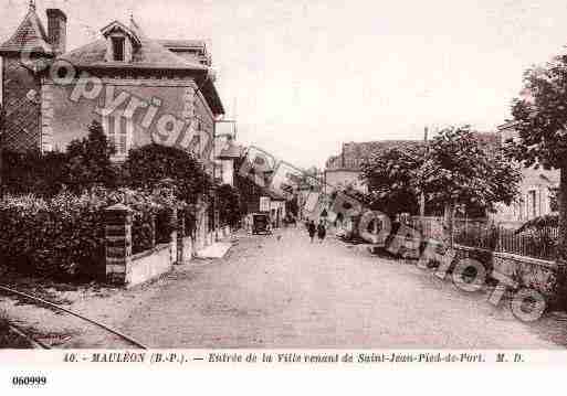 Ville de MAULEONLICHARRE, carte postale ancienne