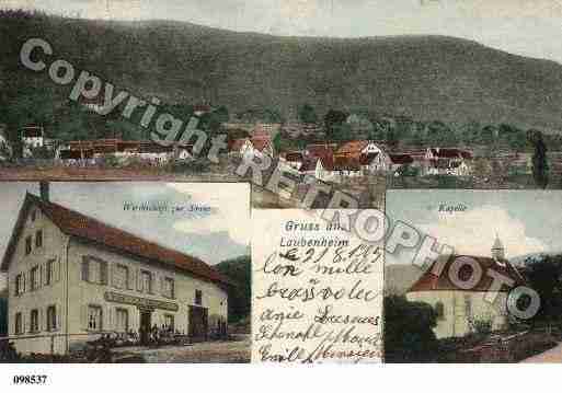 Ville de MOLLKIRCH, carte postale ancienne