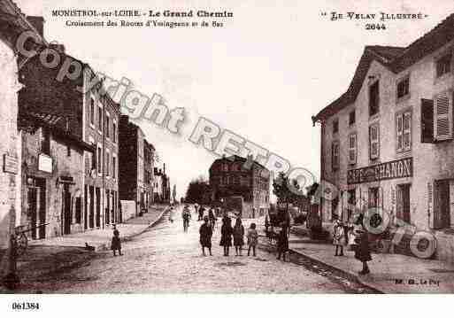 Ville de MONISTROLSURLOIRE, carte postale ancienne