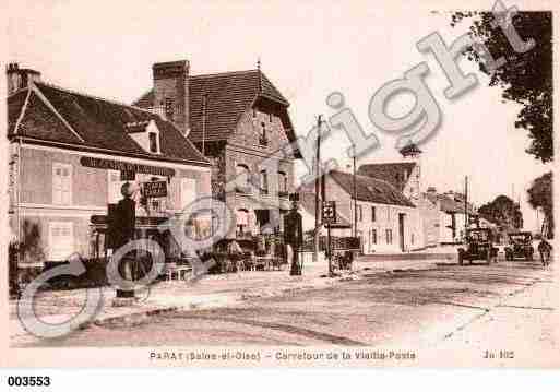 Ville de PARAYVIEILLEPOSTE, carte postale ancienne