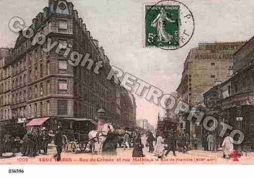 Ville de PARIS19, carte postale ancienne