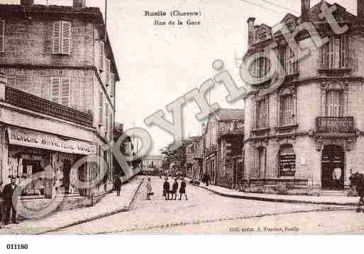 Ville de RUELLESURTOUVRE, carte postale ancienne