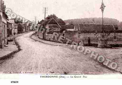 Ville de THERDONNE, carte postale ancienne