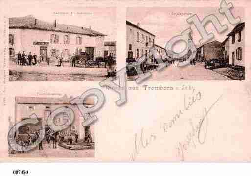 Ville de TROMBORN, carte postale ancienne
