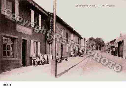 Ville de ABONCOURT, carte postale ancienne