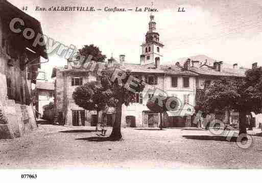 Ville de ALBERTVILLE, carte postale ancienne