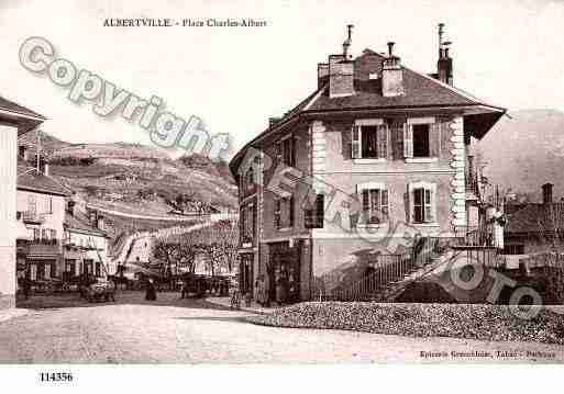 Ville de ALBERTVILLE, carte postale ancienne