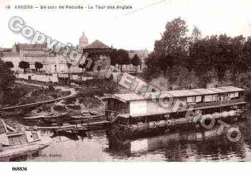 Ville de ANGERS, carte postale ancienne