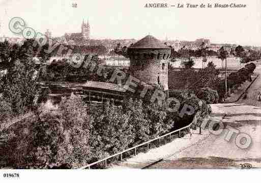 Ville de ANGERS, carte postale ancienne