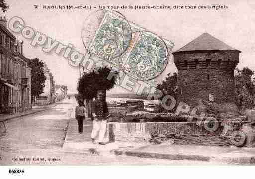 Ville de ANGERS, carte postale ancienne