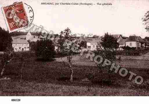 Ville de ANLHIAC, carte postale ancienne