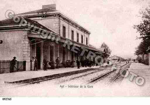 Ville de APT, carte postale ancienne