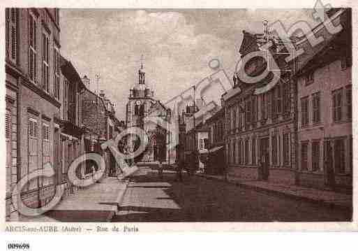 Ville de ARCISSURAUBE, carte postale ancienne