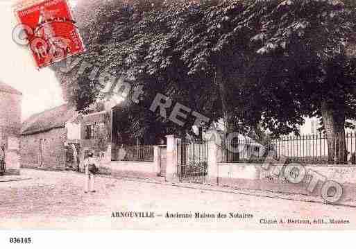 Ville de ARNOUVILLELESMANTES, carte postale ancienne