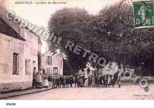 Ville de ARNOUVILLELESMANTES, carte postale ancienne