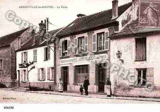 Ville de ARNOUVILLELESMANTES, carte postale ancienne