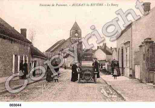 Ville de AULNAYLARIVIERE, carte postale ancienne