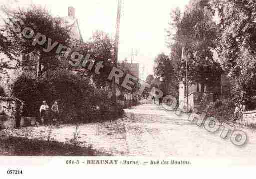 Ville de BEAUNAY, carte postale ancienne