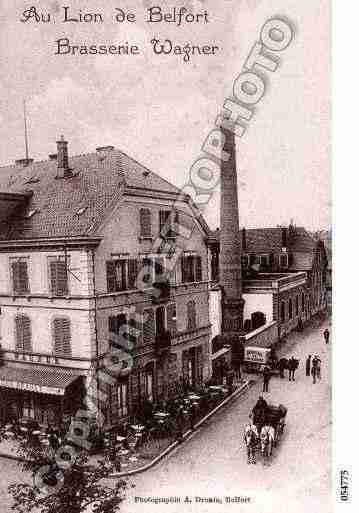 Ville de BELFORT, carte postale ancienne