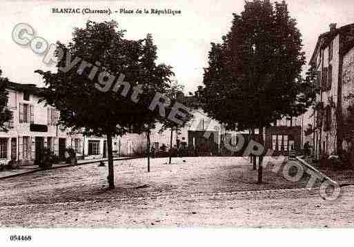 Ville de BLANZACPORCHERESSE, carte postale ancienne