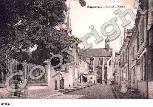 Ville de BONNEVAL, carte postale ancienne