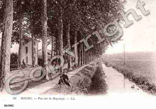 Ville de BOURGENBRESSE, carte postale ancienne