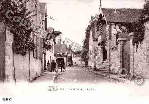 Ville de BOURRONMARLOTTE, carte postale ancienne